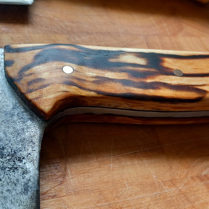 manche couteau cuisine marbré