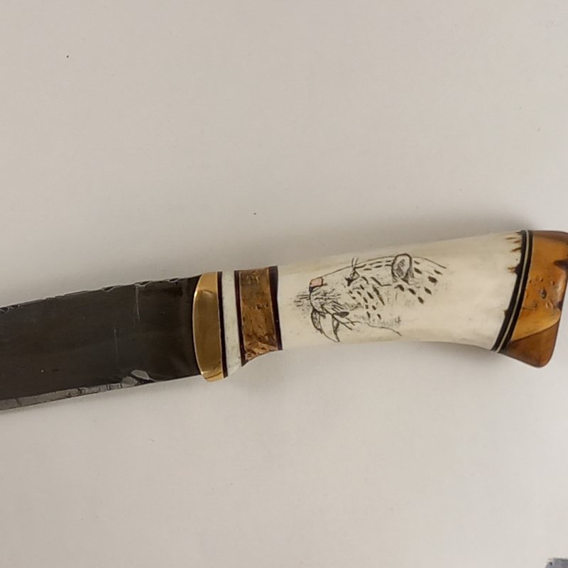 scrimshaw dent de lion